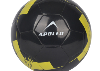 APOLLO MACHINE STITCHED FOOTBALL- SOCCER MATCH BALL – MACHINE STITCH BALL – STANDARD SIZE 5 FOR ADULT TRAINING AND PRACTICE